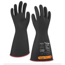 Tilsatec 24-4034 Black/Red Natural Rubber Latex Electrical Protection Work Gloves Size 11 Latex Natural Rubber, 24-4034/11-picture-18