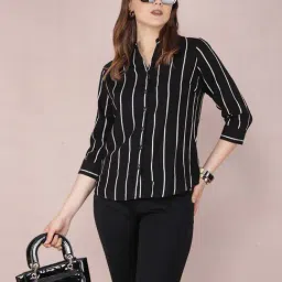 Crimsoune Club Black Striped Shirt-image-82