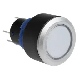 RS PRO Illuminated Push Button Switch Momentary 22.2 mm Cutout SPDT Red LED 250 V AC, 1758872-picture-48