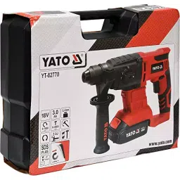 Yato 0-1850 RPM Battery Operated Cordless Rotary Hammer YT-82770 image 5