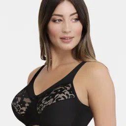 Amante Black Non Wired Non Padded Shaper Bra image 3