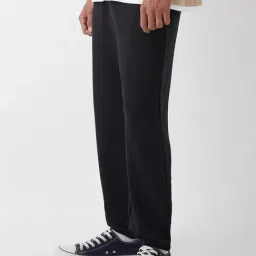 Bewakoof Men's Black Oversized Joggers image 3