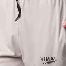 Vimal Jonney Light Grey Slim Fit Track Pants image 5