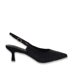 Allen Solly Women's Black Back Strap Stilettos-picture-21