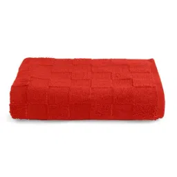 Spaces Aerospa Scarlet Cotton 585 GSM Bath Towel - Set of 1 image 3