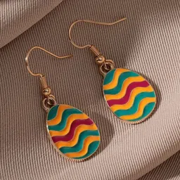 SZN Oval Drop Earrings-picture-12