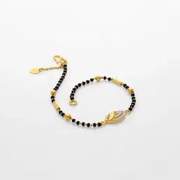 malabar gold and diamonds Malabar Gold & Diamonds 22k Yellow Gold Mangalsutra Bracelet-picture-26