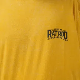 LYNX Men Typography Printed Round Neck Cotton Relaxed Fit T-shirt image 4