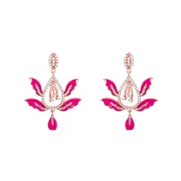 GIVA 925 Sterling Silver Bhumi Wild Mountain Ebony Drop Earrings For Women-image-67