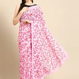 BUTA BUTI Ethnic Motifs Pure Cotton Saree-image-94