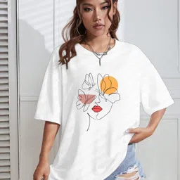 CORSICA Women Printed Applique T-shirt-picture-21