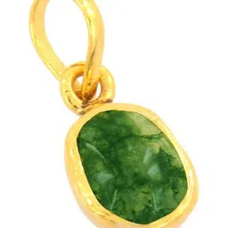 RAVIOUR LIFESTYLE Unisex Gold-Plated Oval Pendants-picture-28