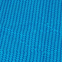 Unnati Silks Blue Cotton Floral Print Saree With Unstitched Blouse image 4