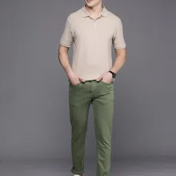 Allen Solly Jeans Olive Skinny Fit Jeans image 4