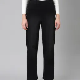 showoffff SHOWOFF Black Denim Mid Rise Jeans-picture-38