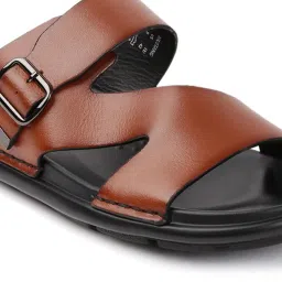 Gabicci Men's Mustang-G Tan Casual Sandals image 4