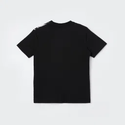 Fame Forever by Lifestyle Kids Black & White Printed Regular Fit T-Shirt image 2