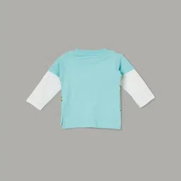 Juniors by Lifestyle Mint Printed Regular Fit T-Shirt image 2