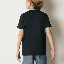 Jack & Jones Junior Navy Graphic Print T-Shirt image 2