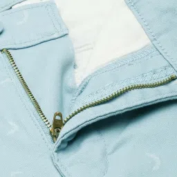 Levi's Blue Cotton Regular Fit Printed Shorts image 4