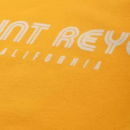 Levi's Mustard Cotton Regular Fit Printed Sweatshirt image 4
