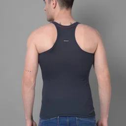 Dollar Bigboss Assorted Cotton Regular Fit Vest - Pack Of 3 image 2