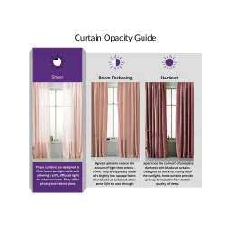 SPACES DRAPE STORY Boho Checks Beige Polyester 5 ft Window Curtains - Set of 2 image 4