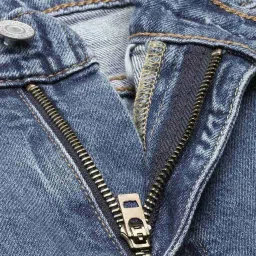 Levi's 512 Blue Cotton Tapered Fit Jeans image 4