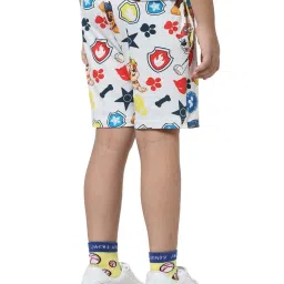 Jack & Jones Junior Multicolor Cotton Printed Shorts image 2