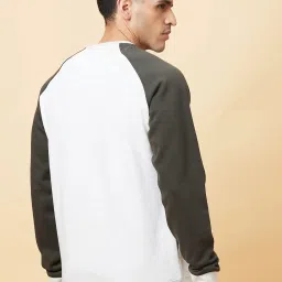 Being Human White Regular Fit Printed Sweatshirt image 2