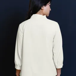 Zink London White Regular Fit Top image 2