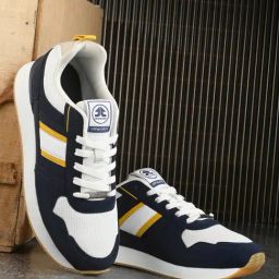 OFF LIMITS Men's NOVA Navy, Off White & Yellow Sneakers-picture-22