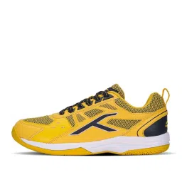 Hundred Men's Raze Yellow Indoor Court Shoes image 2