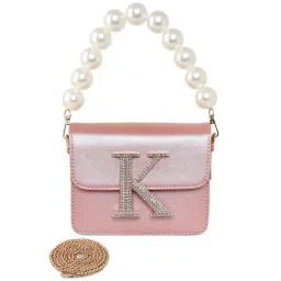 Esbeda Pink Solid Small Sling Handbag-picture-38