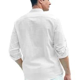 Edin Men Solid Cotton Kurtas image 2