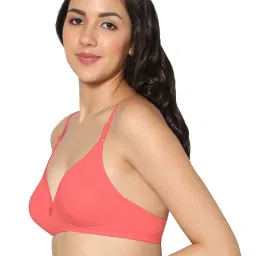 IN CARE Black & Red Cotton T-Shirt Bras - Pack Of 2 image 4