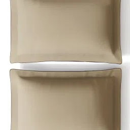 Sansaar Cotton Gold Floral 210 TC King Size Bed with 2 Pillow Covers image 4