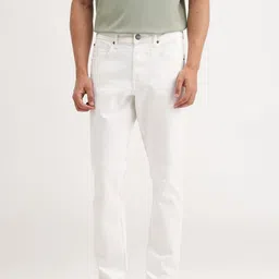 The Collection Men Comfort Regular Fit Mid-Rise Cotton Jeans-image-24