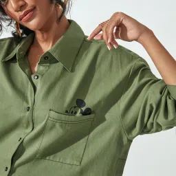 The Label Life Green Shirt image 4