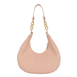 Baggit Pink Small Hobo Bag image 2