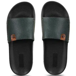 Metro Men's Green Slides-image-92