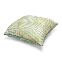 Bianca Suzane Beige & Mint Micro Fiber Reversible Printed Cushion Covers - Set of 3 image 4