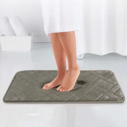 Bianca Luxor-Mf Brown Memory Foam 2000 GSM Anti Slip Bath Mat image 2