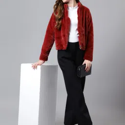 Latin Quarters Red Textured Jacket image 4