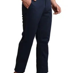 ColorPlus Blue  Regular Fit Trousers image 4