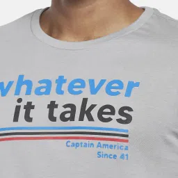 SF Jeans by Pantaloons Light Grey Cotton Slim Fit Printed T-Shirt image 4