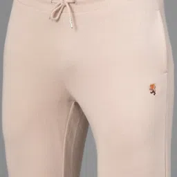 Red Tape Beige Regular Fit Joggers image 4