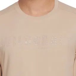 Wildcraft Beige Regular Fit Printed Sweatshirt image 4