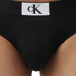 calvin klein jeans Calvin Klein Underwear Black Logo Regular Fit Briefs image 4