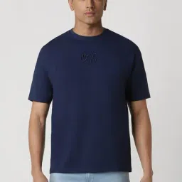 Van Heusen Navy Regular Fit T-Shirt-picture-16